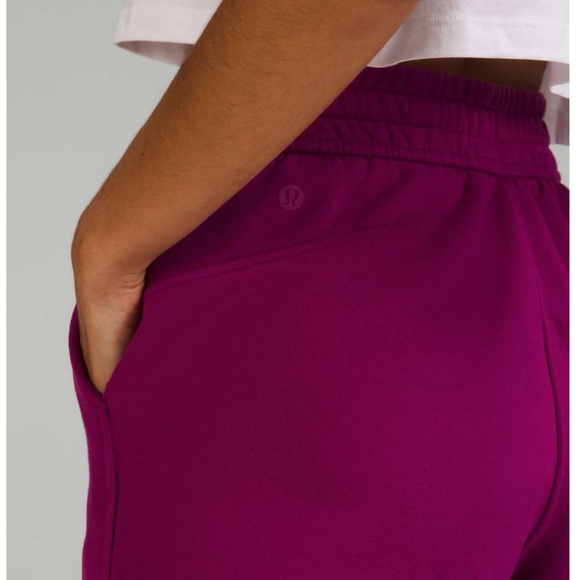 Lululemon Loungeful High-Rise Short 7" Magenta Purple - Picture 3 of 7